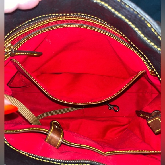 Dooney & Bourke Samba Pebbled Leather Large Black Satchel Logo
Lock Purse - Picture 7 of 16